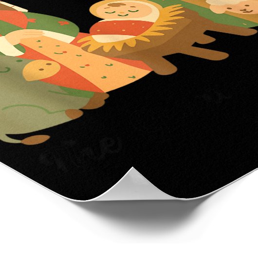 The Greatest Gift Off All Nativity Scene Jesus Mat Poster (Ecke)