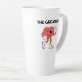 The Greatest Heart Mug Milchtasse (Rechte Ecke)