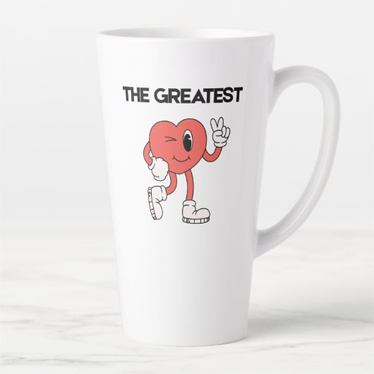 The Greatest Heart Mug Milchtasse (Rechts)