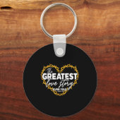 The Greatest Love Story Ever Told Bible Christian  Schlüsselanhänger (Vorderseite)