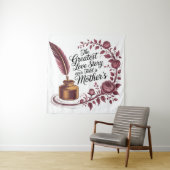 The Greatest Love Story Ever Told Is Mother's Wandteppich (Beispiel)