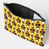 The Greatest – Patterned Zipper Accessory Pouch Zubehörtasche (Offen)