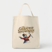 The Greatest Snowman Funny Musical Parody Tote Bag Tragetasche (Vorne)