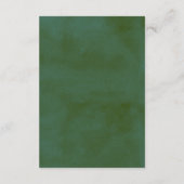 The Greenery & Gold Wedding Collection - Details Begleitkarte (Rückseite)