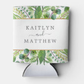 The Greenery & Gold Wedding Collection Dosenkühler (Vorderseite)