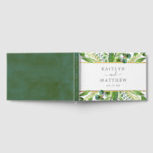The Greenery & Gold Wedding Collection Gästebuch (Voll)