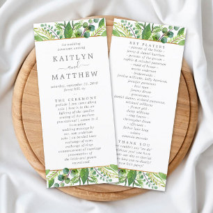 The Greenery & Gold Wedding Collection - Programm