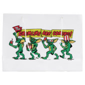 The Gremlins™ Are Coming Große Geschenktüte (Rückseite)