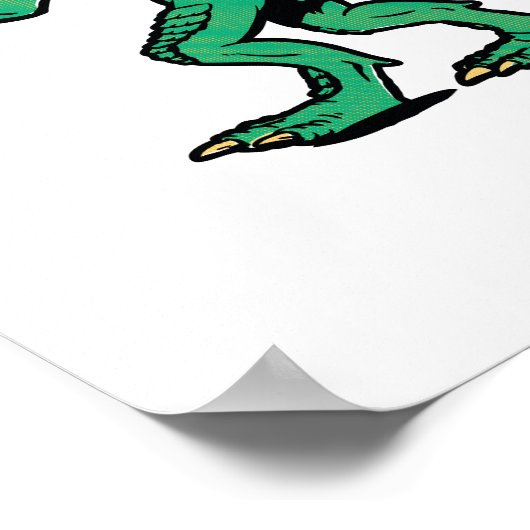 The Gremlins™ Are Coming Poster (Ecke)