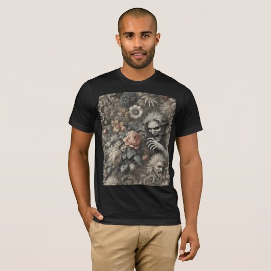 The Greys – Gothic Victorian Design T-Shirt (Vorne ganz)