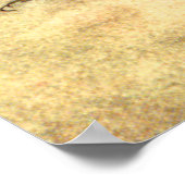 'The griffin and the Mock Turtle' Poster (Ecke)