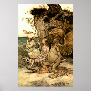 'The griffin and the Mock Turtle' Poster