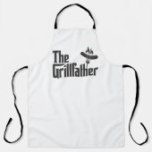 The Grill father Funny BBQ Dad Gift Schürze (Vorderseite)
