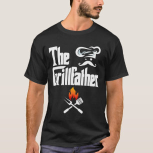 The Grillfather Bbq Grill und Smoker Grafik T-Shir T-Shirt