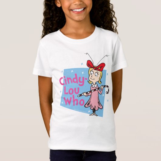 The Grinch | Cindy-Lou Who - Candy Cane T-Shirt (Vorderseite)