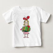 The Grinch | Cindy-Lou Who - Holding Present Baby T-shirt (Vorderseite)