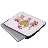 The Grinch Crew in Pink Valentine's Portrait Laptopschutzhülle (Vorne Knopf)