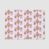 The Grinch Crew in Pink Valentine's Portrait Seidenpapier (Vorderseite)