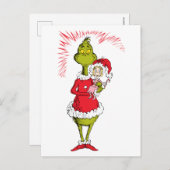 The Grinch Holds Cindy Lou Who Postkarte (Vorne/Hinten)