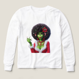 The Grinch Woman — Funny Christmas T-Shirt by MaMu