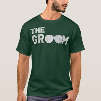 The Groom Squat Bachelor Supplies Party Wedding215 T-Shirt