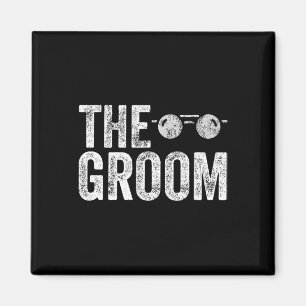 The Groom Sungles Brautparty Wedding Bachelor P Magnet