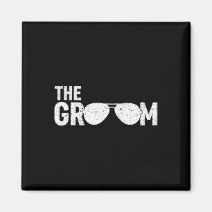 The Groom Sungles Brautparty Wedding Bachelor P Magnet