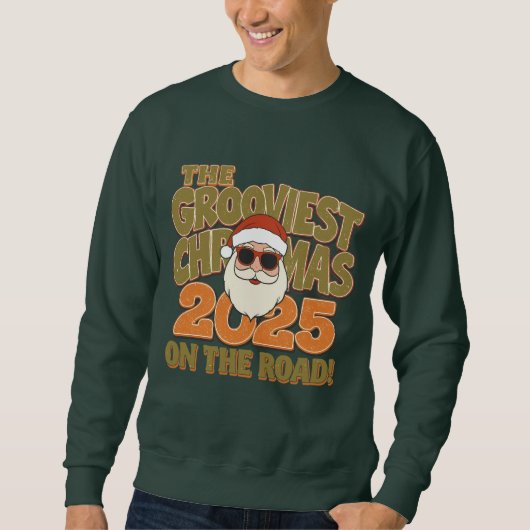 The Grooviest Christmas 2025 Sweatshirt (Vorderseite)