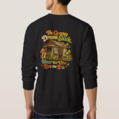 The Groovy Dream Shack: Basic Sweatshirt für Herre (Rückseite)