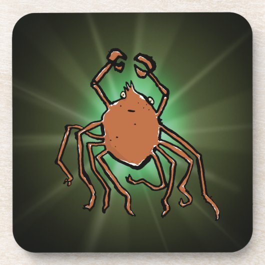 the groovy sea spider getränkeuntersetzer (Vorderseite)