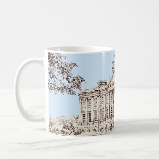 "The Grounds at Pemberley" (änderbar) - Tasse (Links)