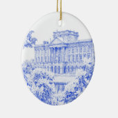 The Grounds at Pemberley (Blue) - Keramik Ornament (Rechts)