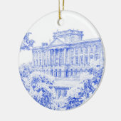 The Grounds at Pemberley (Blue) - Keramik Ornament (Links)