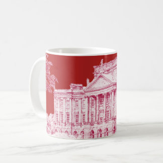 The Grounds at Pemberley (Red) - Coffee Tasse