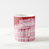 The Grounds at Pemberley (Red) - Coffee Tasse (Mittel)