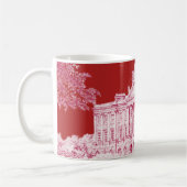 The Grounds at Pemberley (Red) - Coffee Tasse (Links)