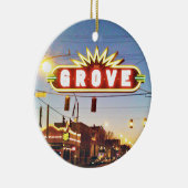 The Grove, St. Louis, Weihnachtsschmuck, Keramik Ornament (Rechts)