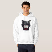 "The Growling Kitty" Hoodie (Vorne ganz)