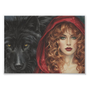 The Guardian and the Hooded One Fotodruck