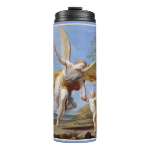 "The Guardian Angel" Art Custom Tumbler Thermosbecher