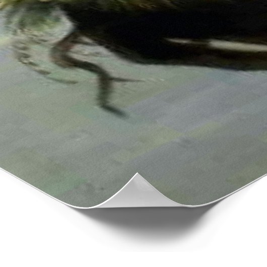 The Guardian Angel Bernhard Plockhorst Print Poster (Ecke)