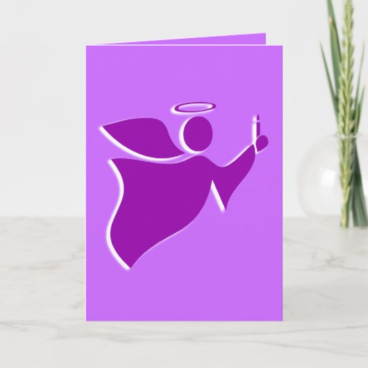 THE GUARDIAN ANGEL. FEIERTAGSKARTE (Vorderseite)