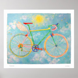 The Guardian Bike Print Poster