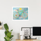 The Guardian Bike Print Poster (Heimbüro)