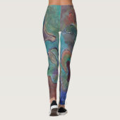 "The Guardian from Unseen" von Paul Buică Leggings (Rückseite)