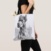 The Guardian: Marble Great Dane Police Do Tote Bag Tasche (Von Nahem)