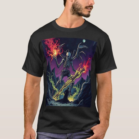 The Guardian of Flames Showdown T-Shirt (Vorderseite)