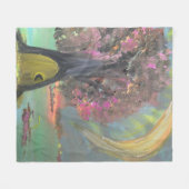 The guardian of silent secrets fleecedecke (Vorderseite (Horizontal))