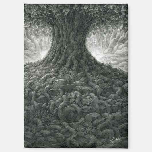 The Guardian Tree Magnet (Vorderseite)