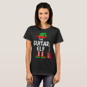 The Guitar Elf Matching Family Christmas  T-Shirt (Vorne ganz)